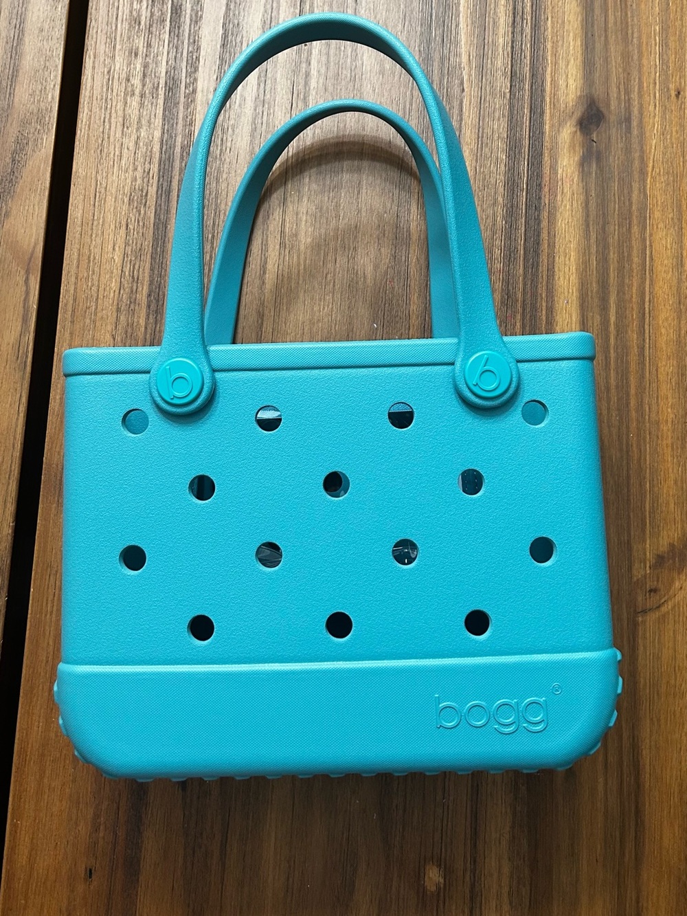 Mini bogg bag in Teal